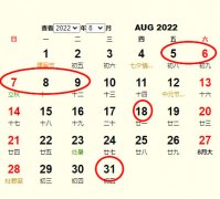 2022年8月开业吉日查询