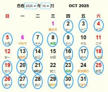 2025年10月祭祀黄道吉日 适合2025年10月祭祀的好日子