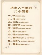 一命二运三风水四积阴德五读书,排序正确么