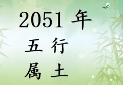 2051年五行属什么?2051年出生是什么命?